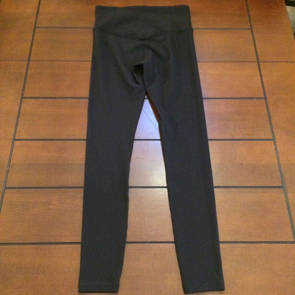 Athleta elation rib tight leggings black medium - Picture 9 of 12